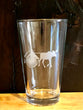 Etched Logo Glass